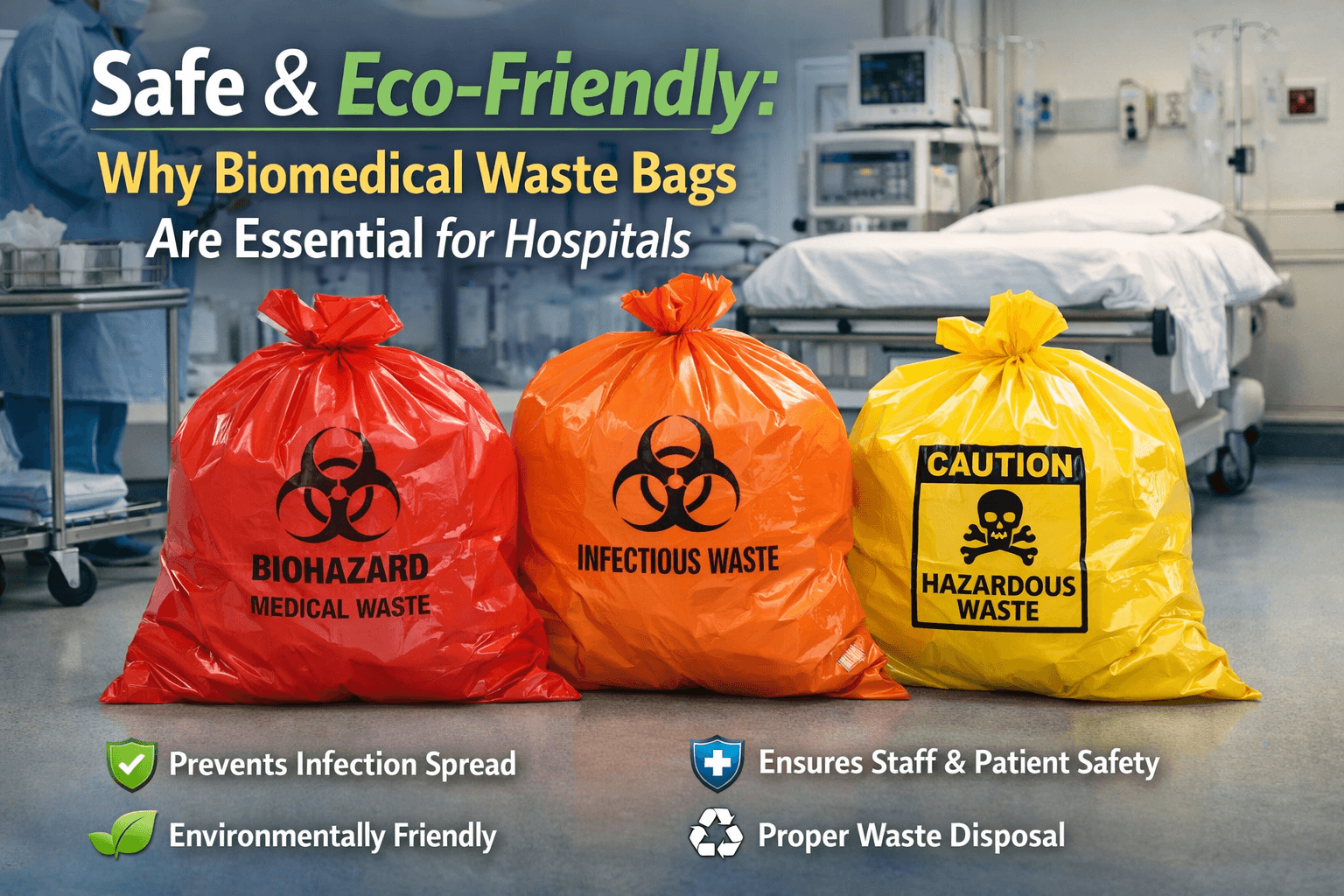 Safe & Eco-Friendly: Why Biomedical Waste Bags Are Essential for Hospitals